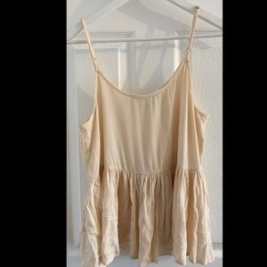 Forever 21 Contemporary Peplum Tank